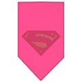 Unconditional Love Super! Rhinestone Bandana Bright Pink Large UN814131